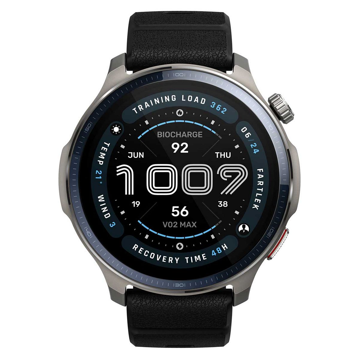Amazfit Balance 2 NFC Smartwatch Grey AMOLED Display 1.5" Sapphire Glass 10 ATM Water Resistant