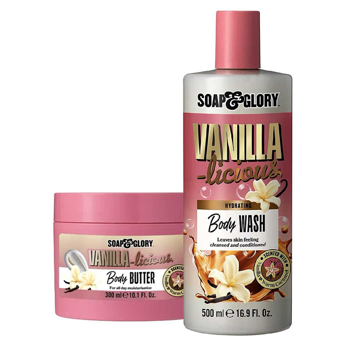 Soap & Glory Vanilla Wash & Butter Duo