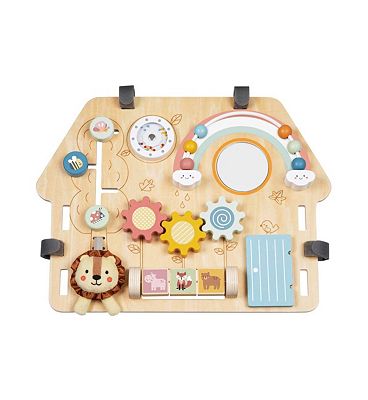 Tooky Toy Wooden 2 in 1 Activity Board
