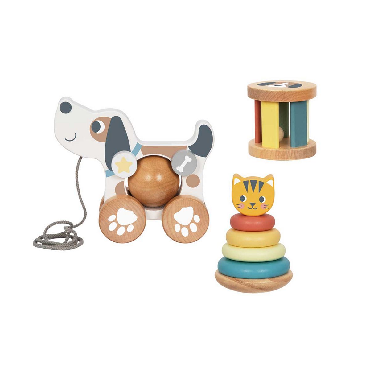 Tooky Toys Tooky Toy Wooden 3 In 1 Gift Box