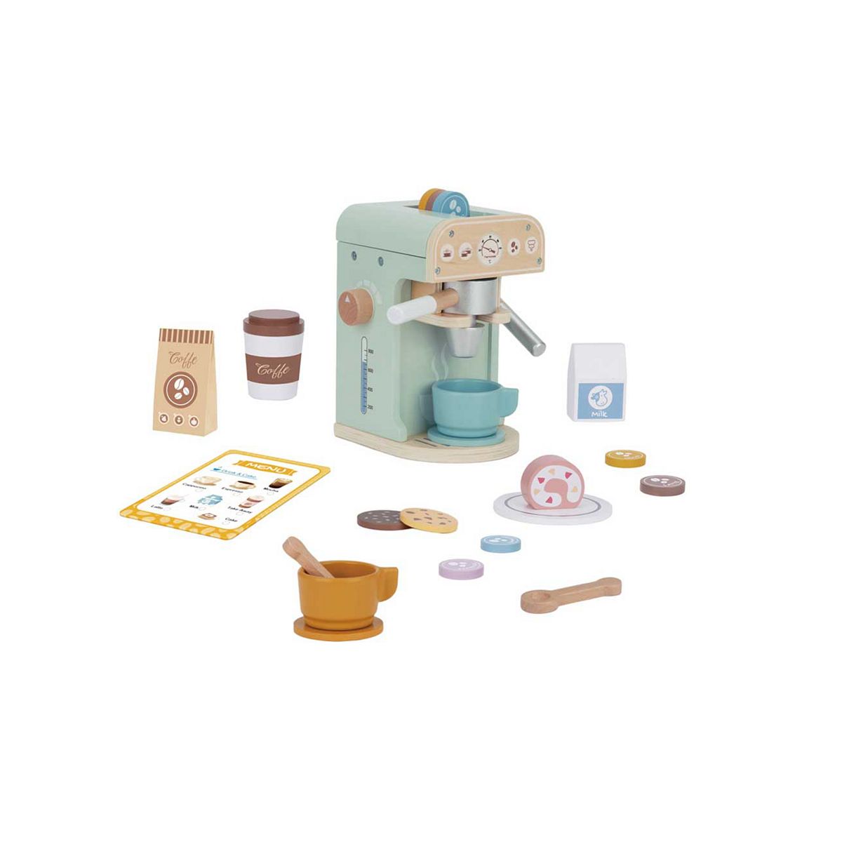 Tooky Toys Tooky Toy Wooden Coffee Shop