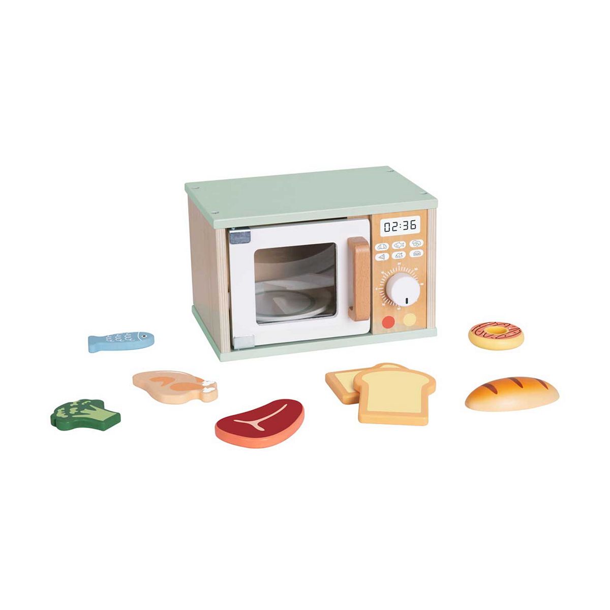 Tooky Toys Tooky Toy Wooden Microwave Oven Set
