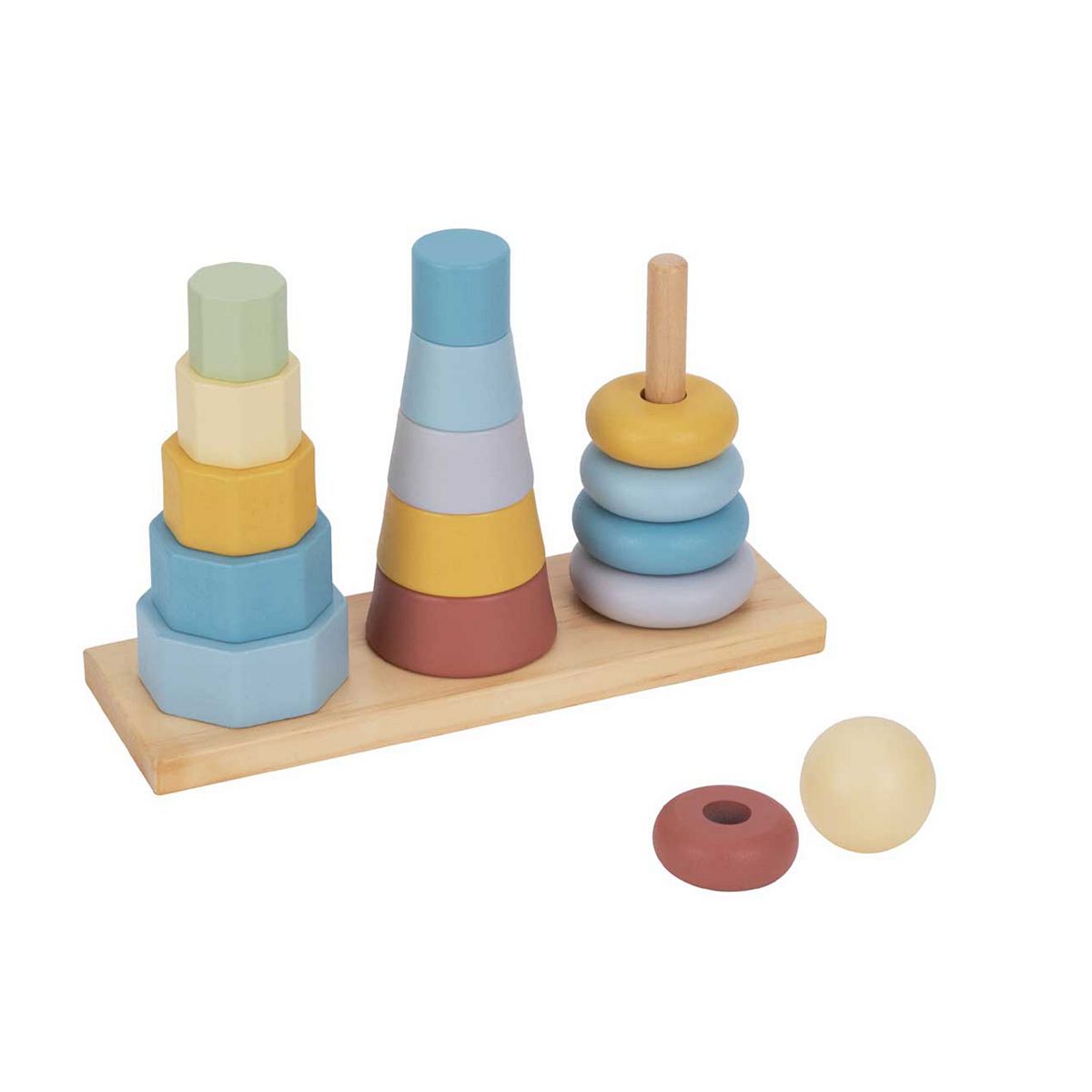 Tooky Toys Tooky Toy Wooden Shape Tower