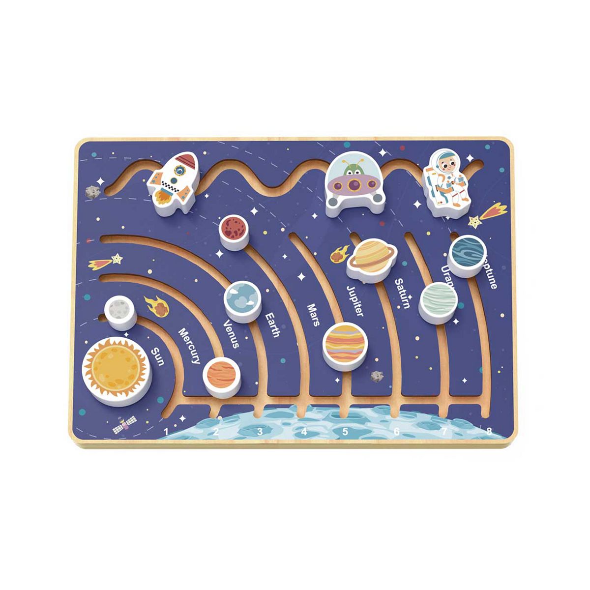 Tooky Toys Tooky Toy Wooden Space Maze