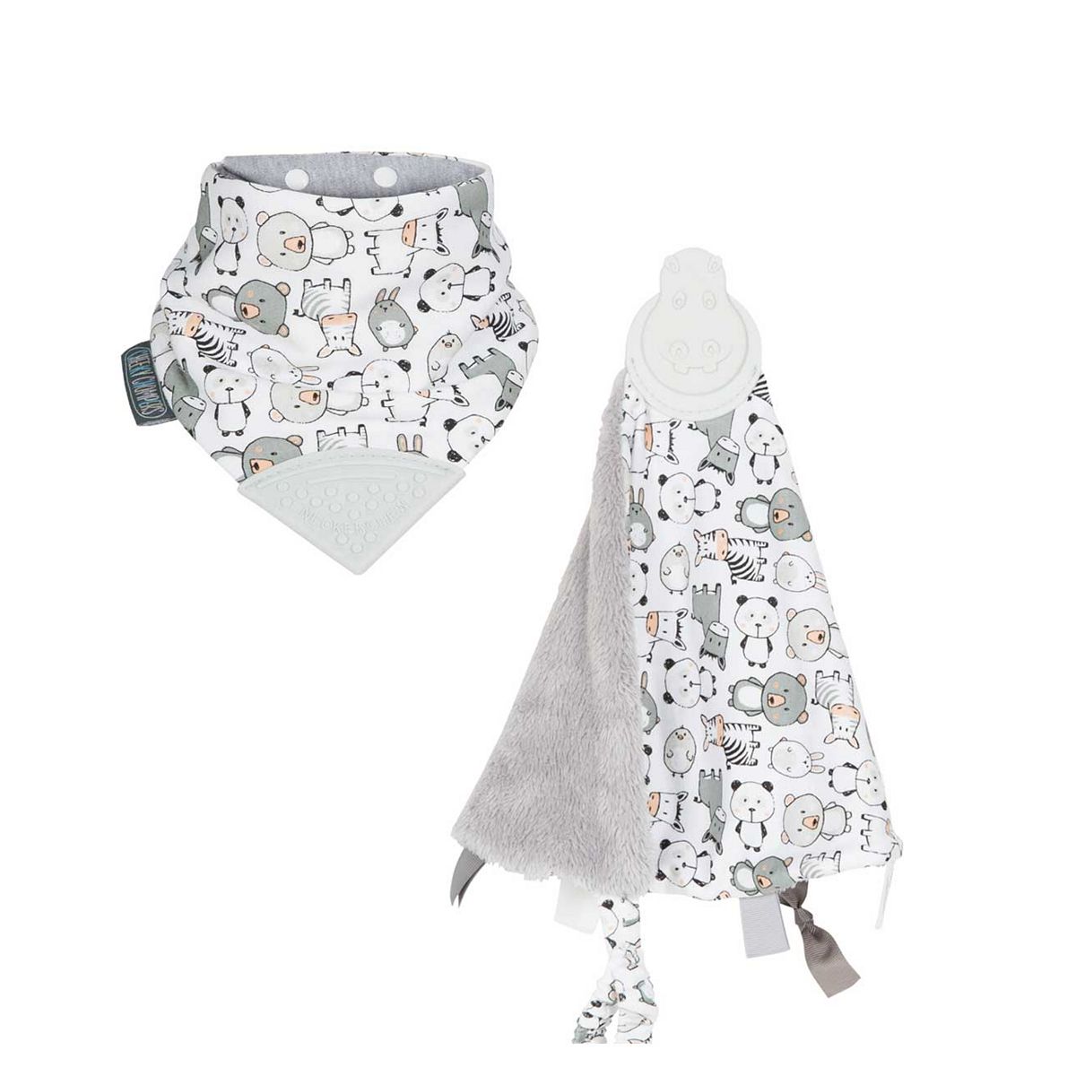 Cheeky Chompers Teething Sensory Chew Pack - Panda Pals