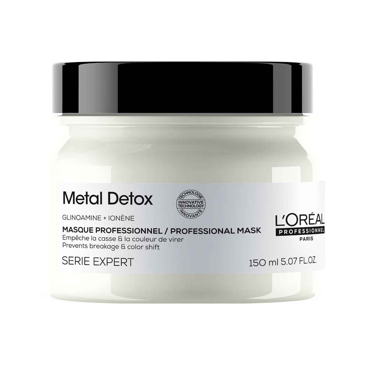 L'Oreal Professionnel Metal Detox Hair Mask, Prevent Damage And Colour Fade From Hard Water, Hydrating Treatment, 150ml