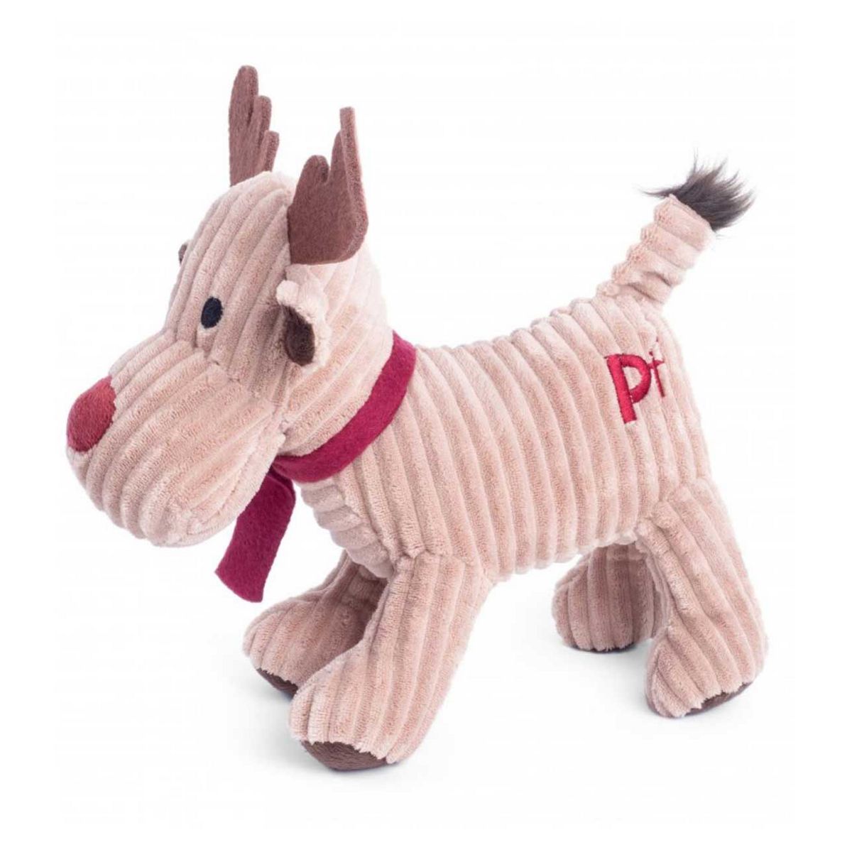 Pet Face Petface Reindeer Cord Dog Toy