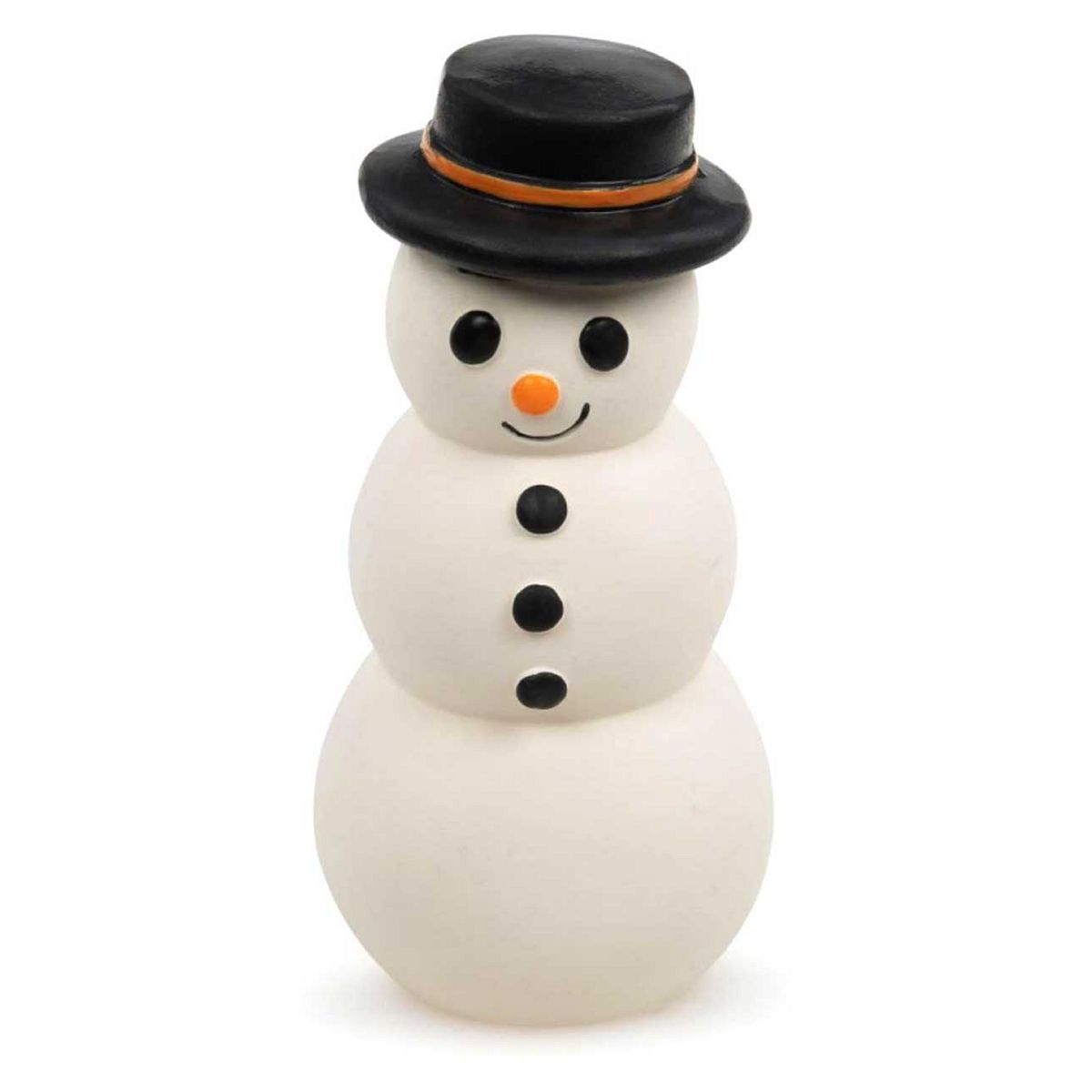 Pet Face Petface Santos Snowman Latex Dog Toy