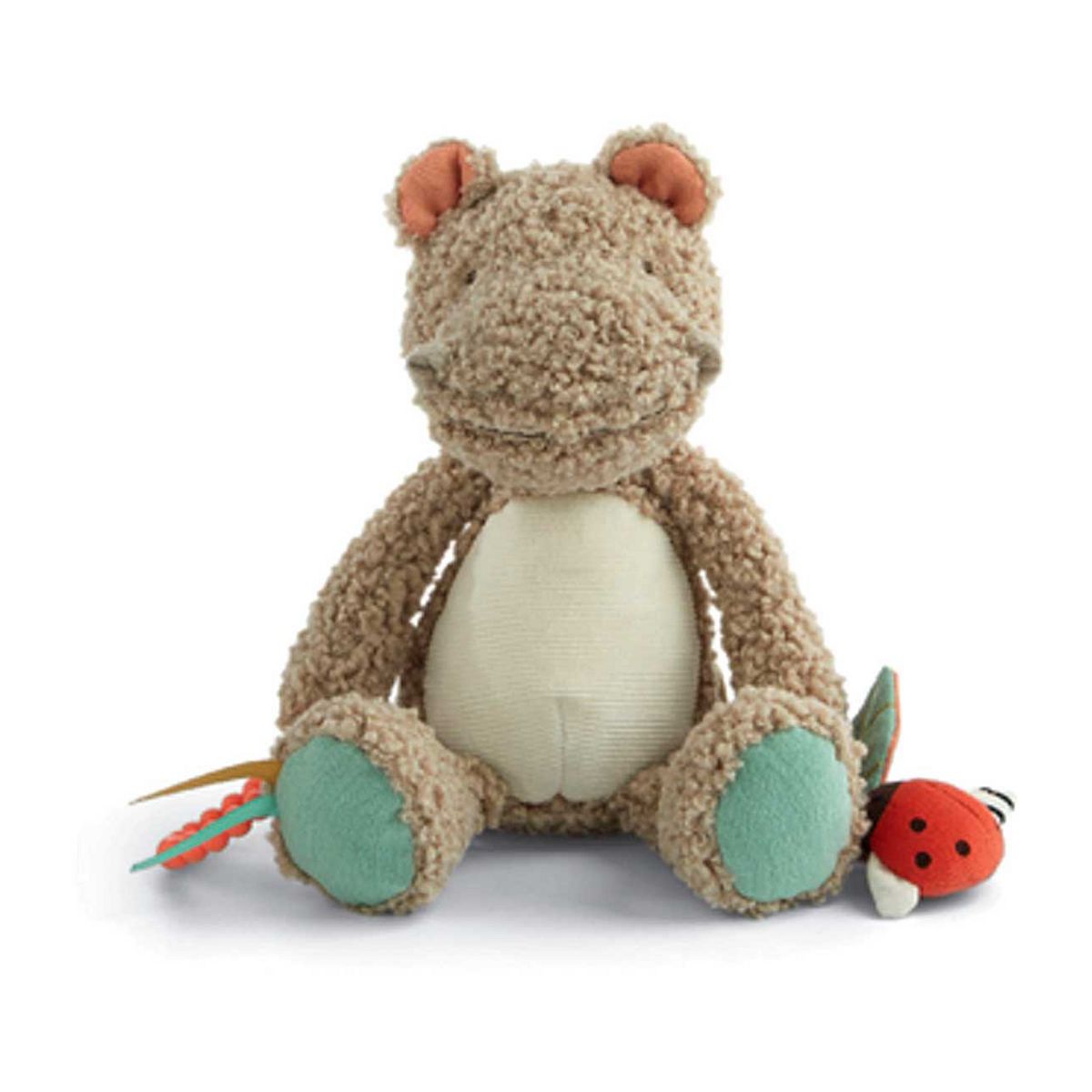 Mamas & Papas Activity Toy Large - Babyplay Hippo Brown