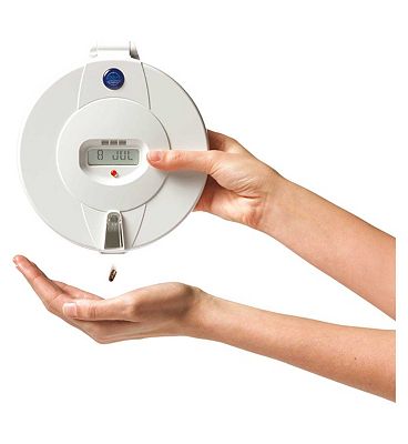 Click to view product details and reviews for Pivotell Advance Automatic Pill Dispenser With 24 Alarms With Solid White Lid Additional White Medication Tray Set.