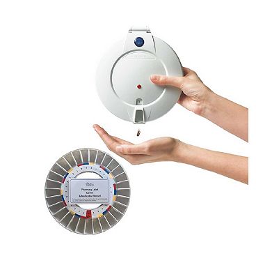 Click to view product details and reviews for Pivotell Mk3 24 Automatic Pill Dispenser With 24 Alarms With Additional White Medication Tray Set.