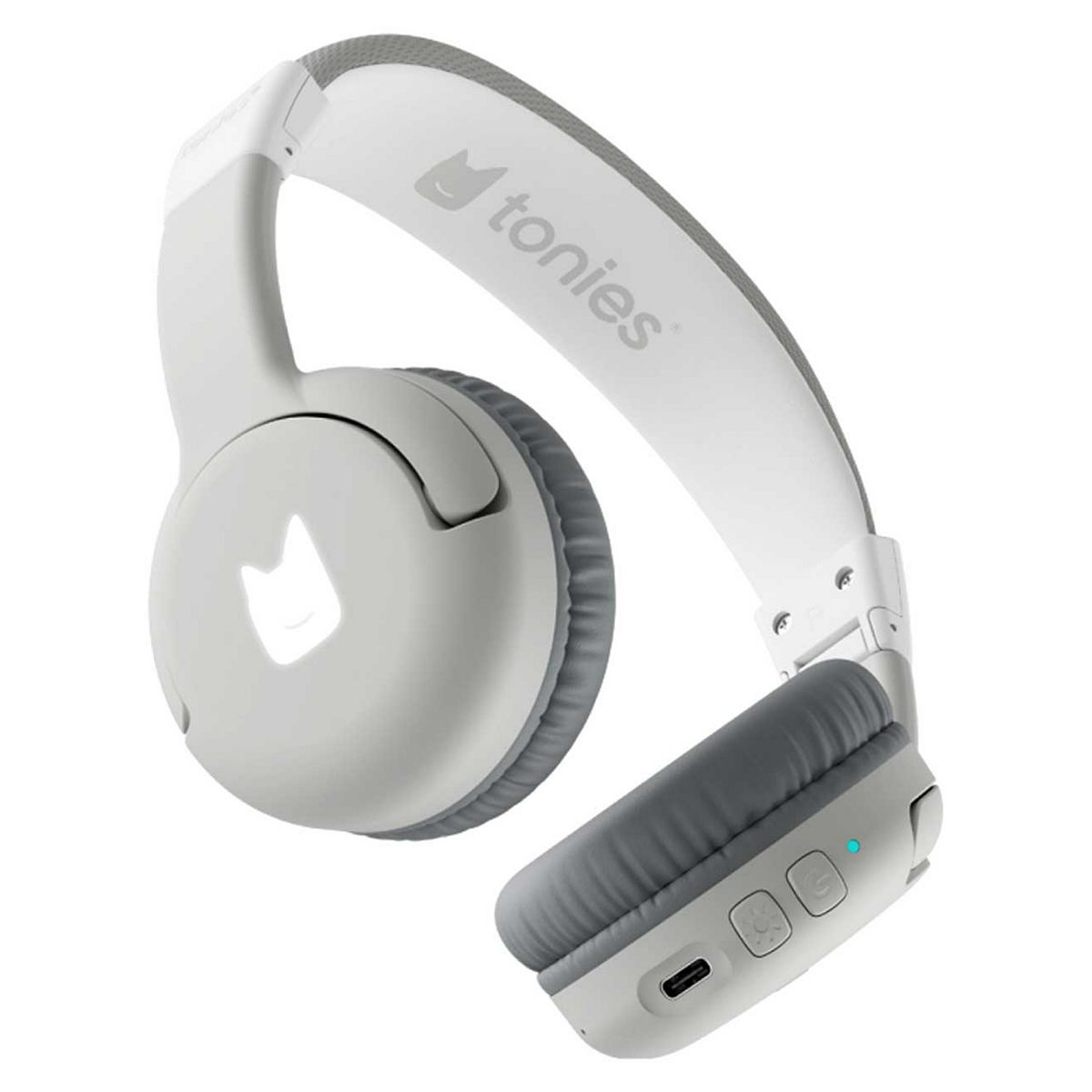 Tonies Moon Grey Bluetooth Headphones For Toniebox 2