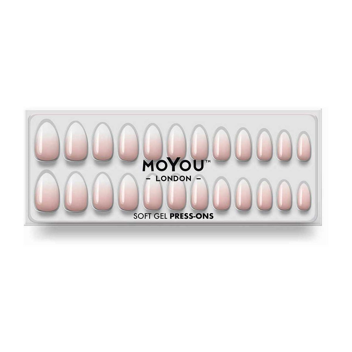 MoYou London Soft Gel Press On Nails Bare Minimum Set