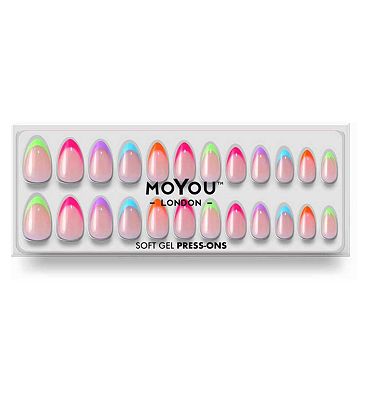 Moyou London Soft Gel Press On Nails Color Pop Set