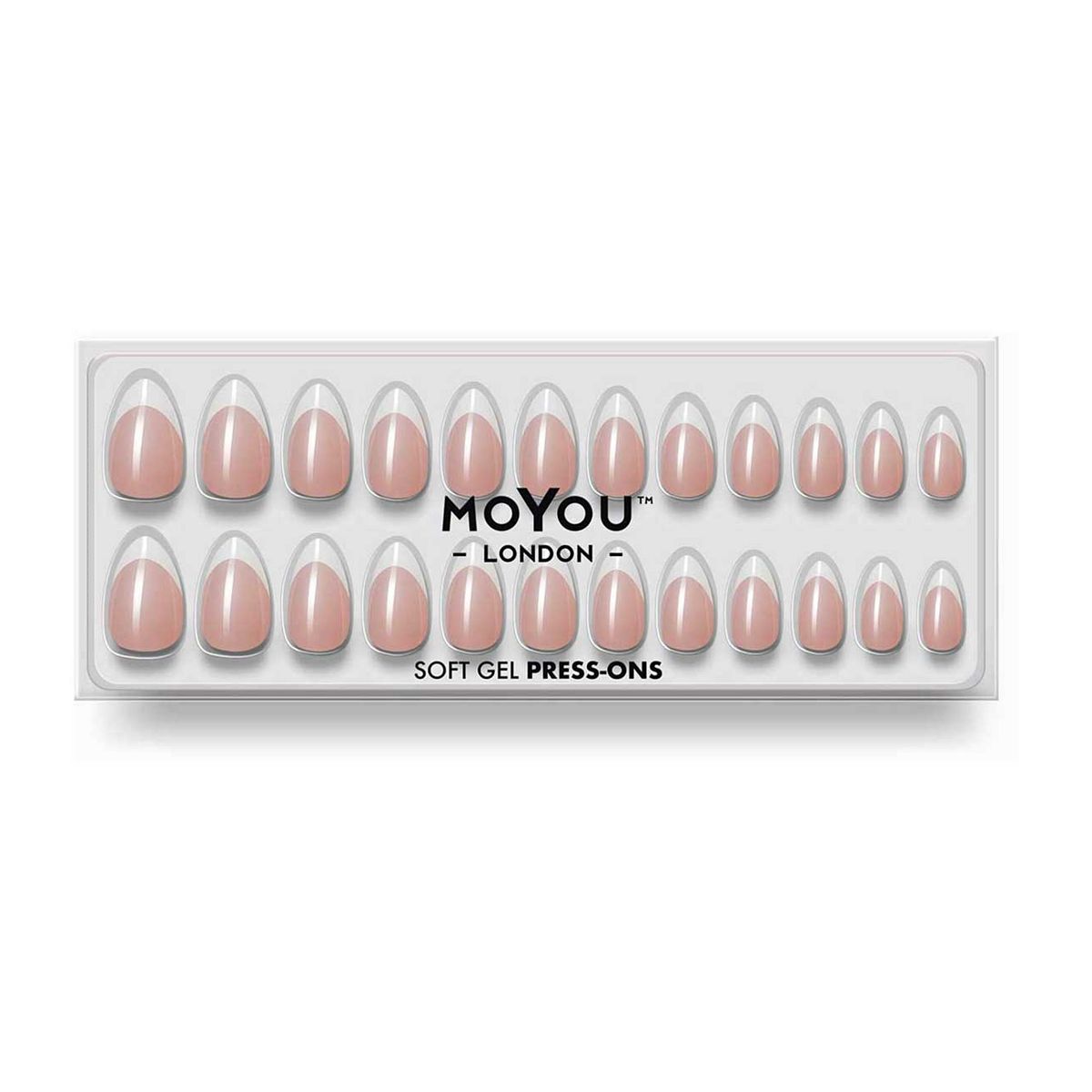 MoYou London Soft Gel Press On Nails Silk Touch Set
