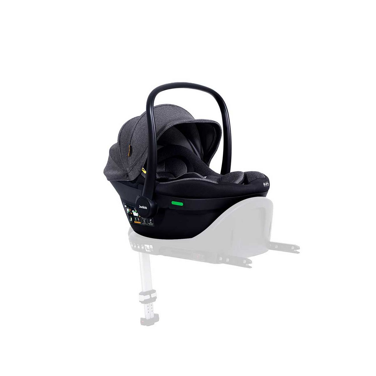 Jovikids Aria Infant Carrier Car Seat - Black