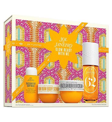 Sol De Janeiro Glow Ready With Me - Complete Body Skincare & Perfume Mist Gift Set