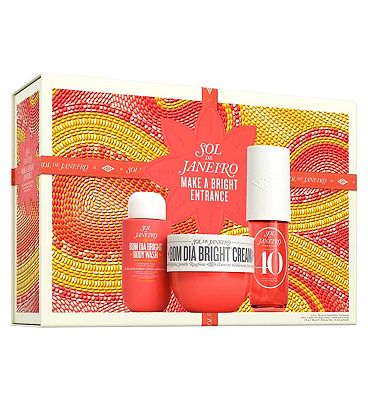 Click to view product details and reviews for Sol De Janeiro Make Bright Entrance Bom Dia Bright Body Skincare Perfume Mist Gift Set.