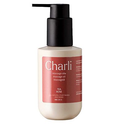 Click to view product details and reviews for Charli Massage Oil Tea Rose 100ml.