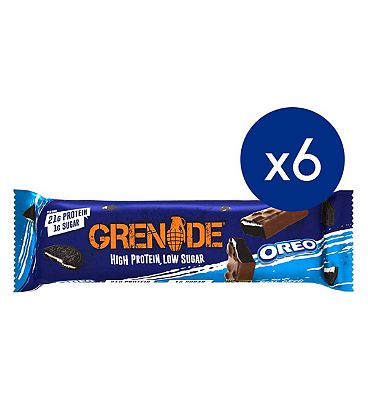 Click to view product details and reviews for Grenade Oreo Protein Bar X 6 Bundle.