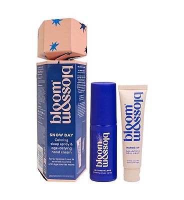 Click to view product details and reviews for Bloom And Blossom Snow Day Calming Sleep Spray Age Defying Hand Cream Cracker.