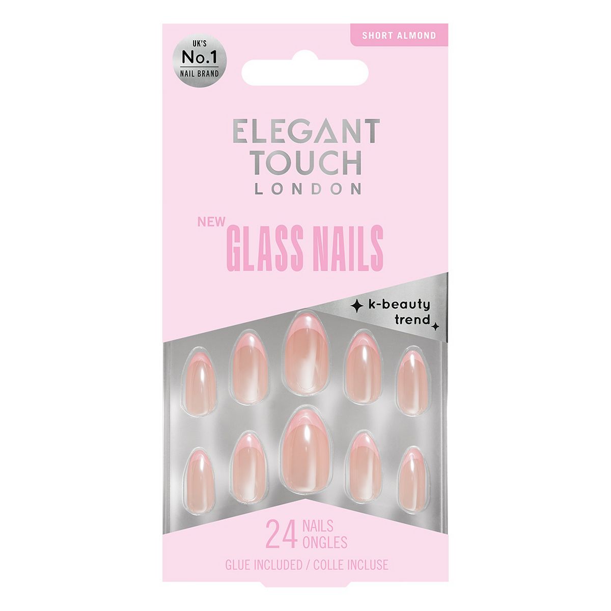 Elegant Touch Glass Nails Sweet Sheen