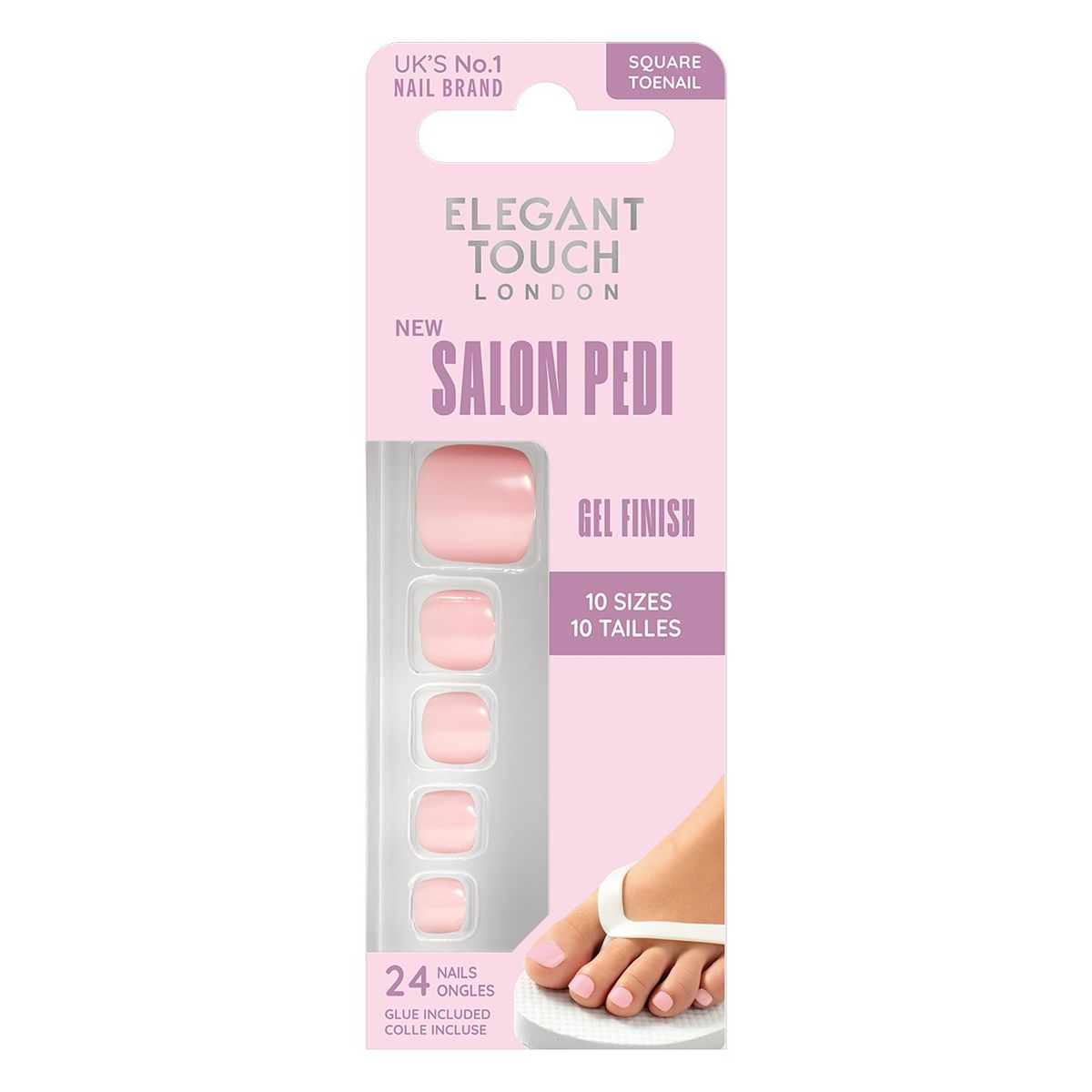 Elegant Touch Salon Pedi Pink Sorbet