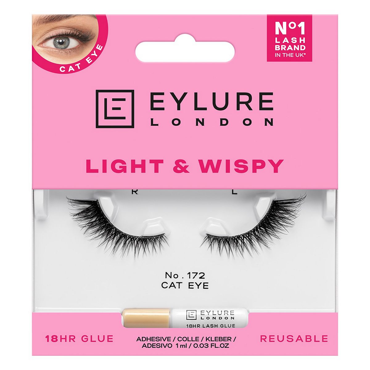 Eylure Light & Wispy No.172 Cat Eye Lashes