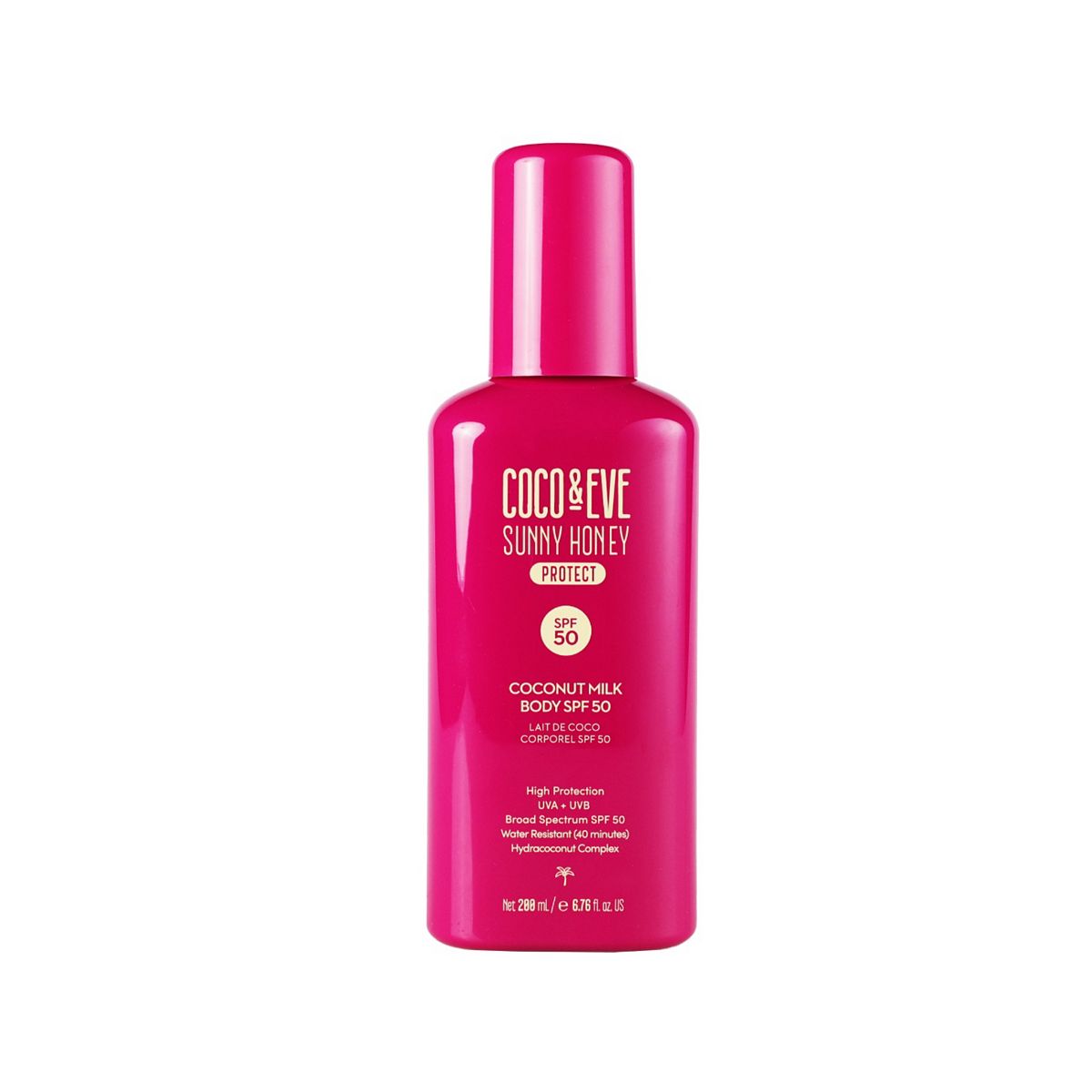 Coco & Eve Sunny Honey Protect Coconut Milk Body Lotion Spf50200 ml, 200ml