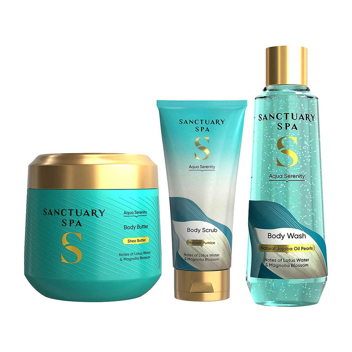 Sanctuary Spa Aqua Serenity 3 Step Routine Bundle