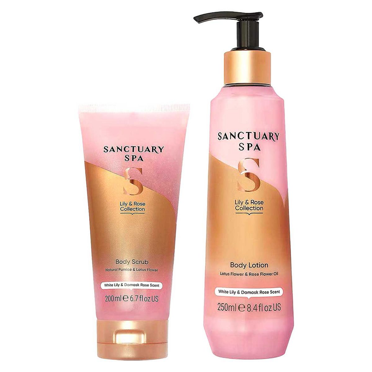 Sanctuary Spa Lily & Rose Lotion Scrub