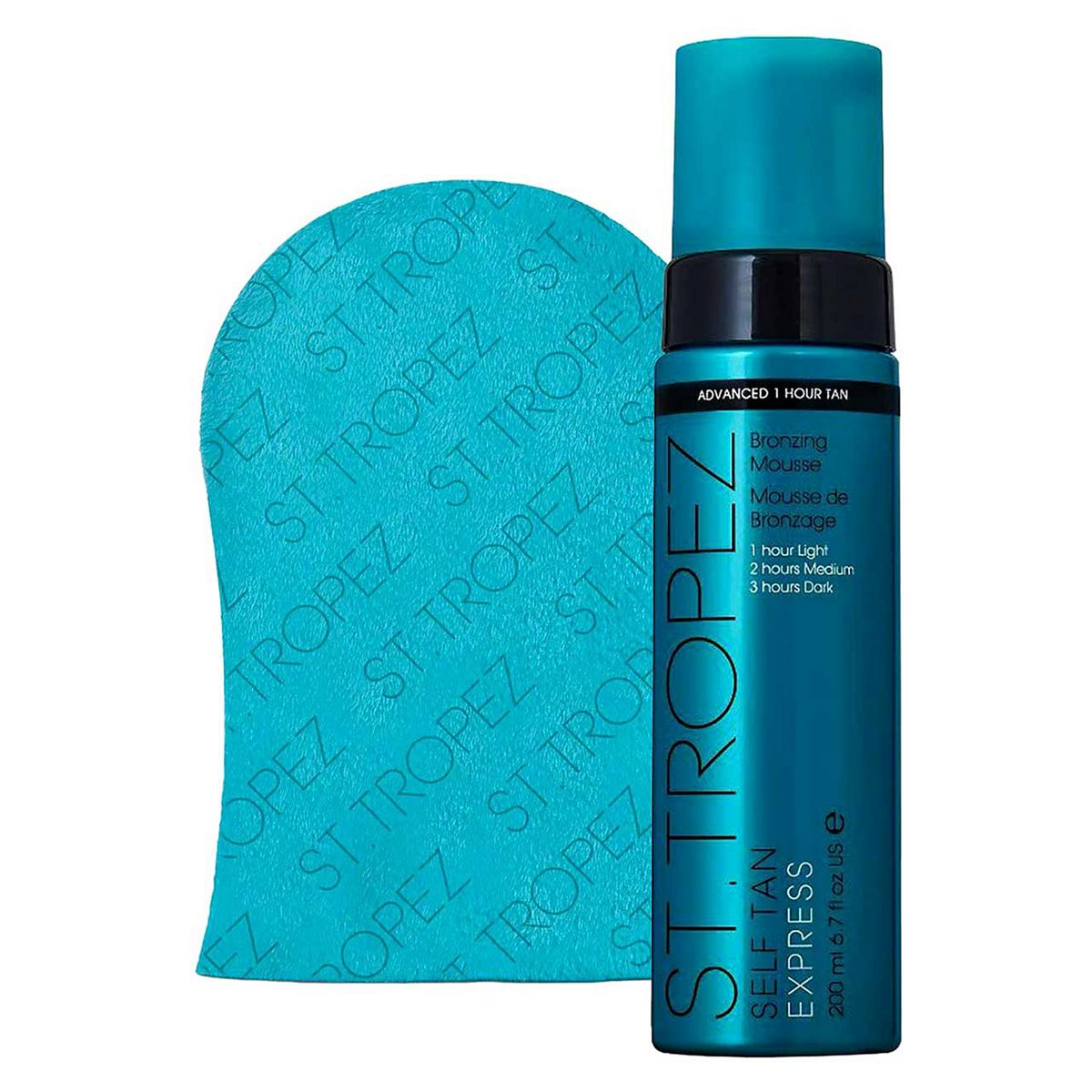 St Tropez St. Tropez Express Mousse200 Ml & Mitt Bundle, 200Ml Multicolor