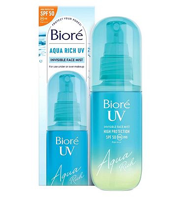 Bioré Uv Aqua Invisible Face Mist 60ml SPF50
