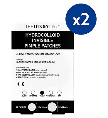 The Inkey List Inkey Hydrocolloid Pimple Patches Bundle