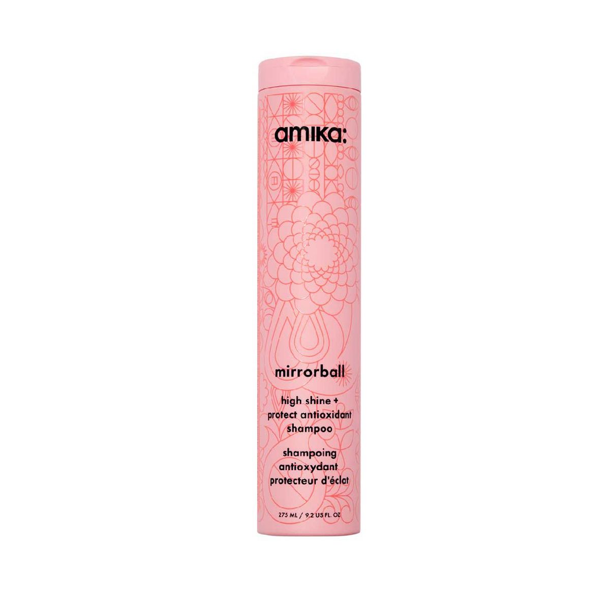 Amika Mirrorball High Shine And Protect Antioxidant Shampoo 275ml