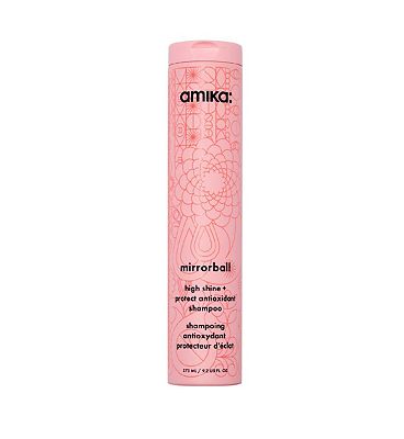 Click to view product details and reviews for Amika Mirrorball High Shine And Protect Antioxidant Shampoo 275ml.