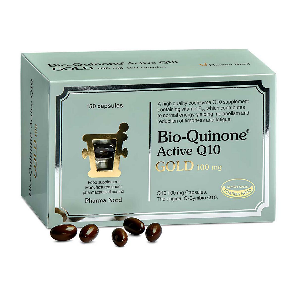 Pharma Nord Bio-Quinone Active Gold 150 Capsules