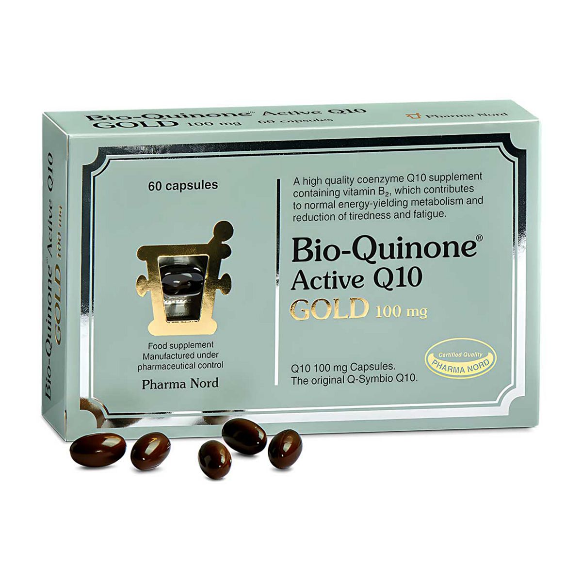 Pharma Nord Bio-Quinone Active Gold 60 Capsules