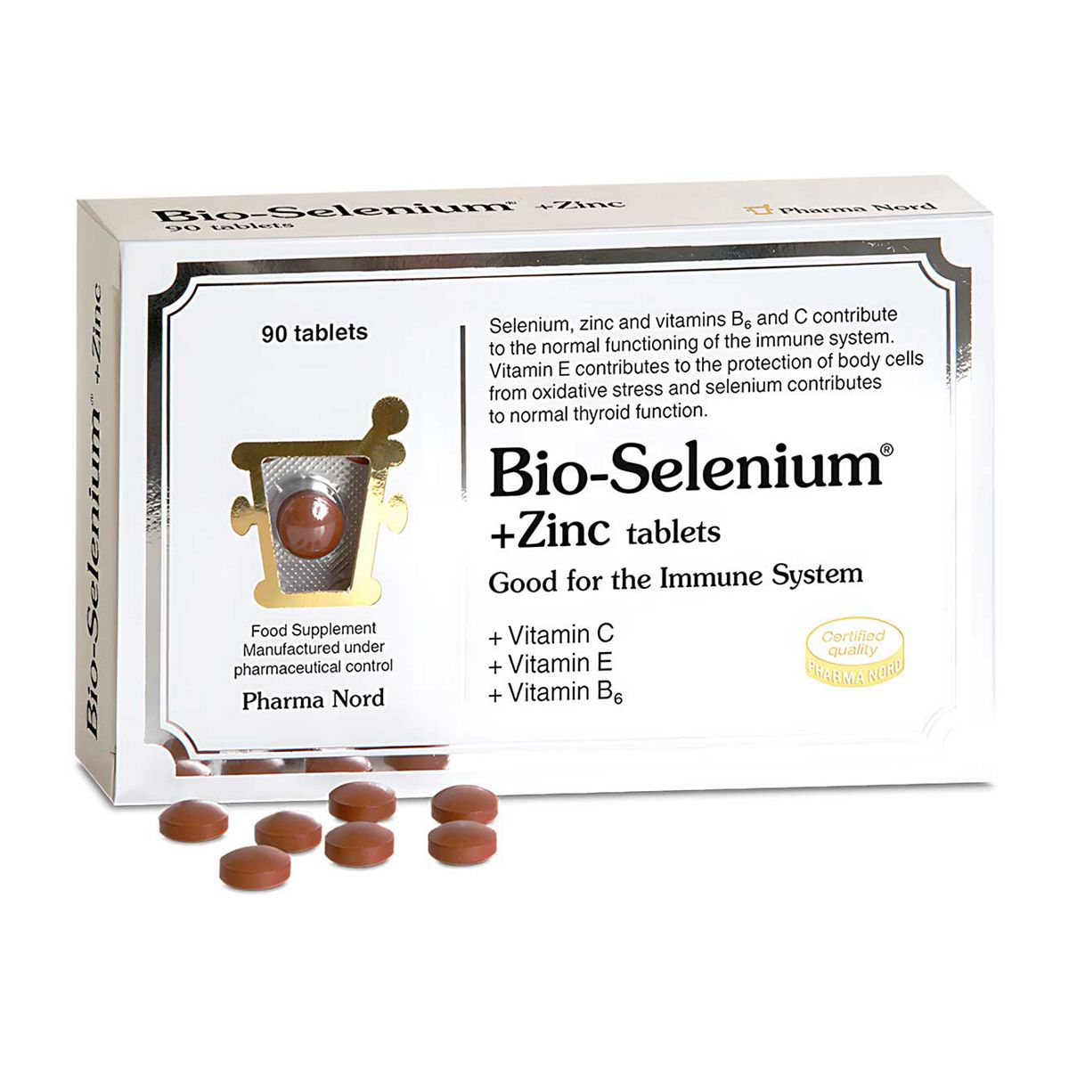 Pharma Nord Bio-Selenium+ Zinc 90 Tablets