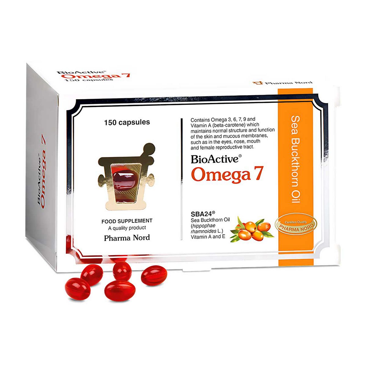 Pharma Nord Bioactive Omega-7 150 Capsules