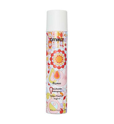 Click to view product details and reviews for Amika Fluxus Touchable Hairspray 280ml.