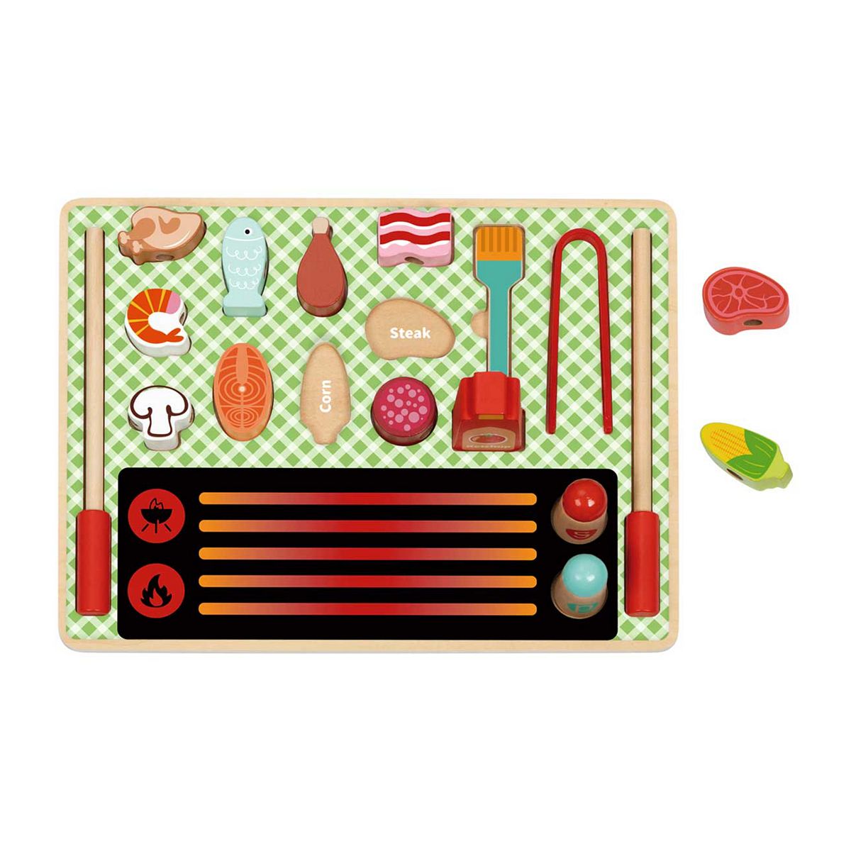 Tooky Toys Tooky Toy Grill Play Set