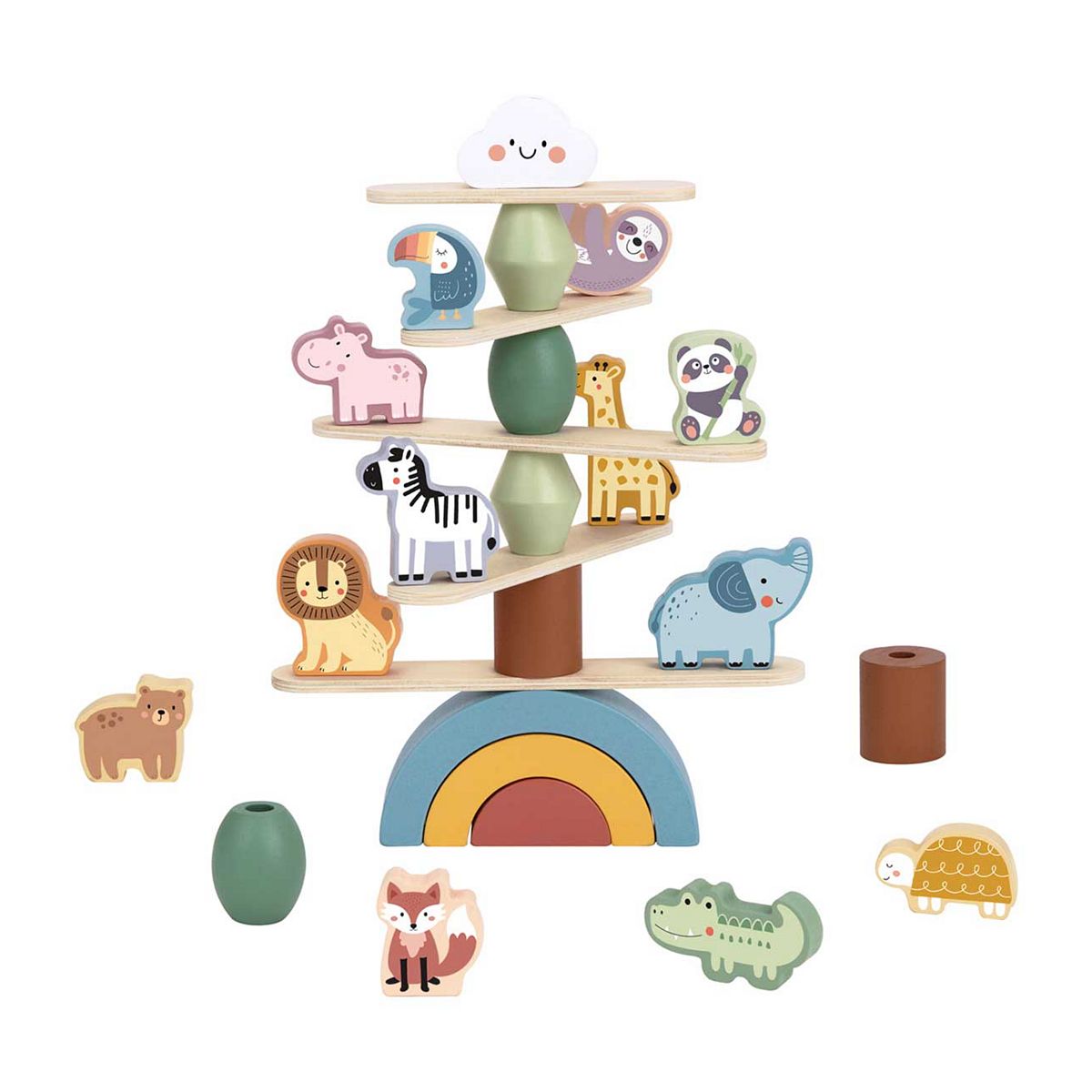 Tooky Toys Tooky Toy Stacking Animals