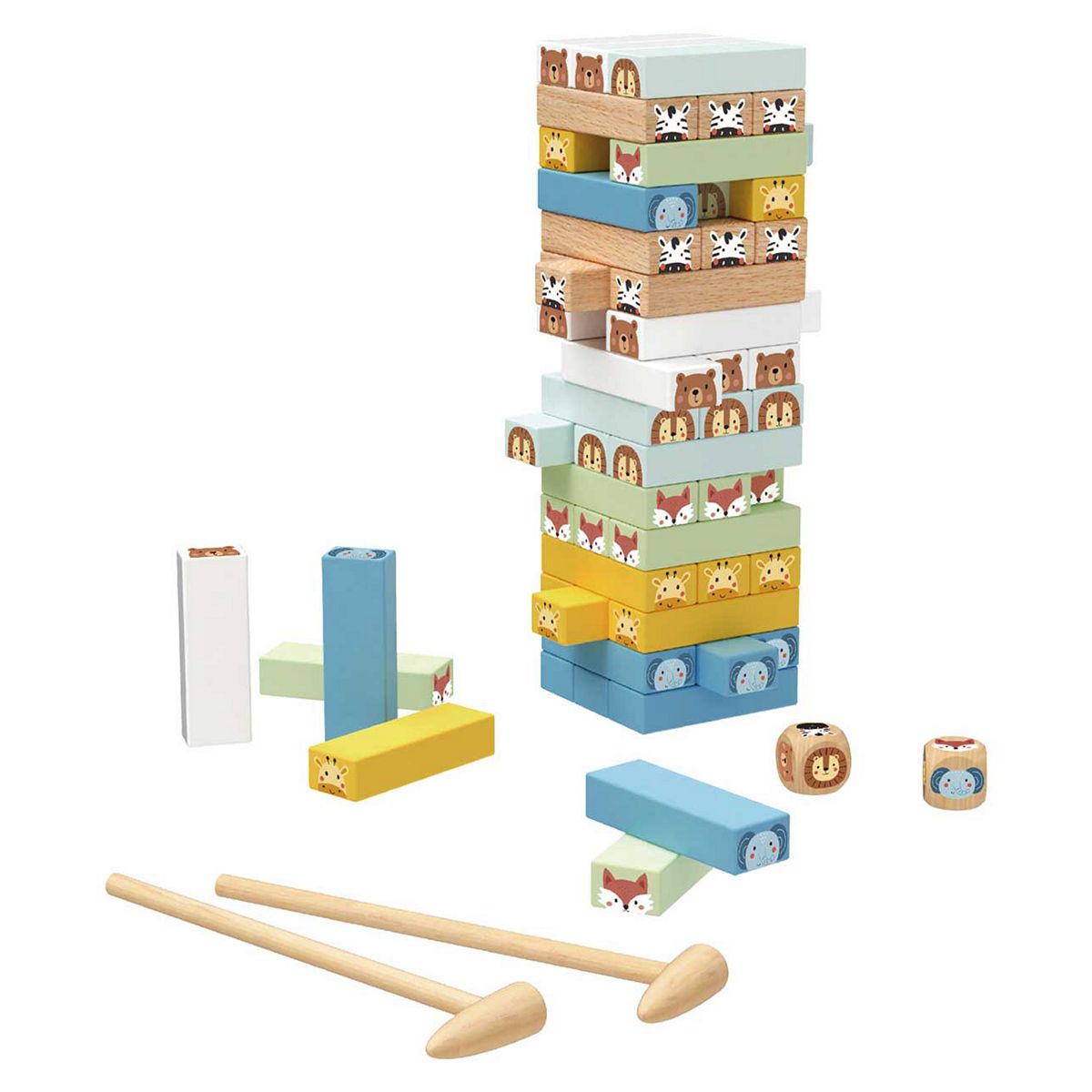 Tooky Toys Tooky Toy Stacking Game - Animals
