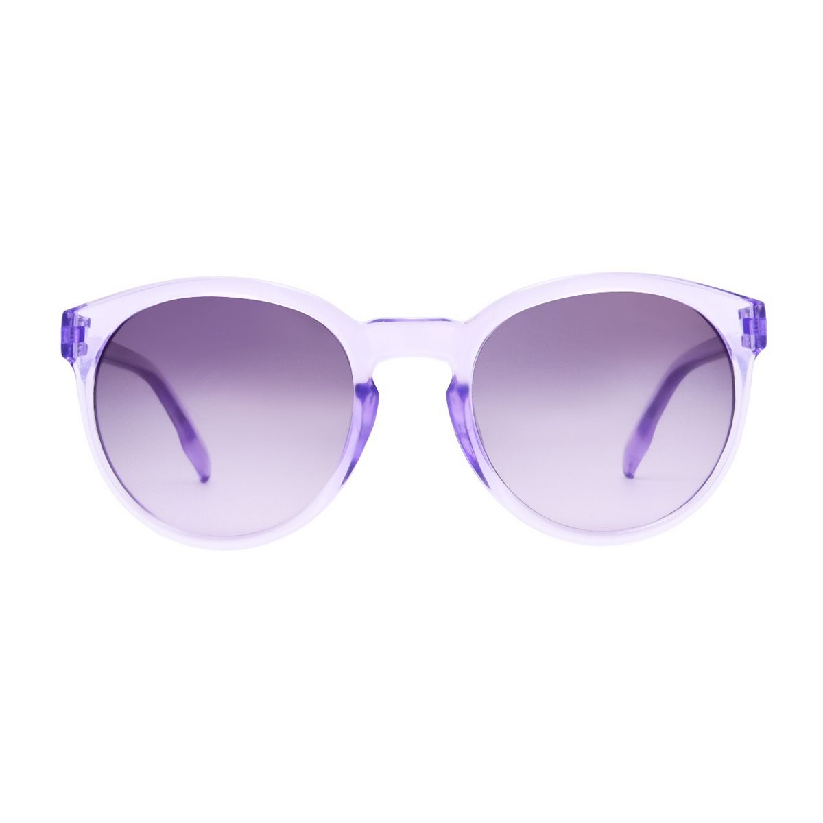   Kids Girls Sunglasses, Round Crystal Purple Preppy Multicolor