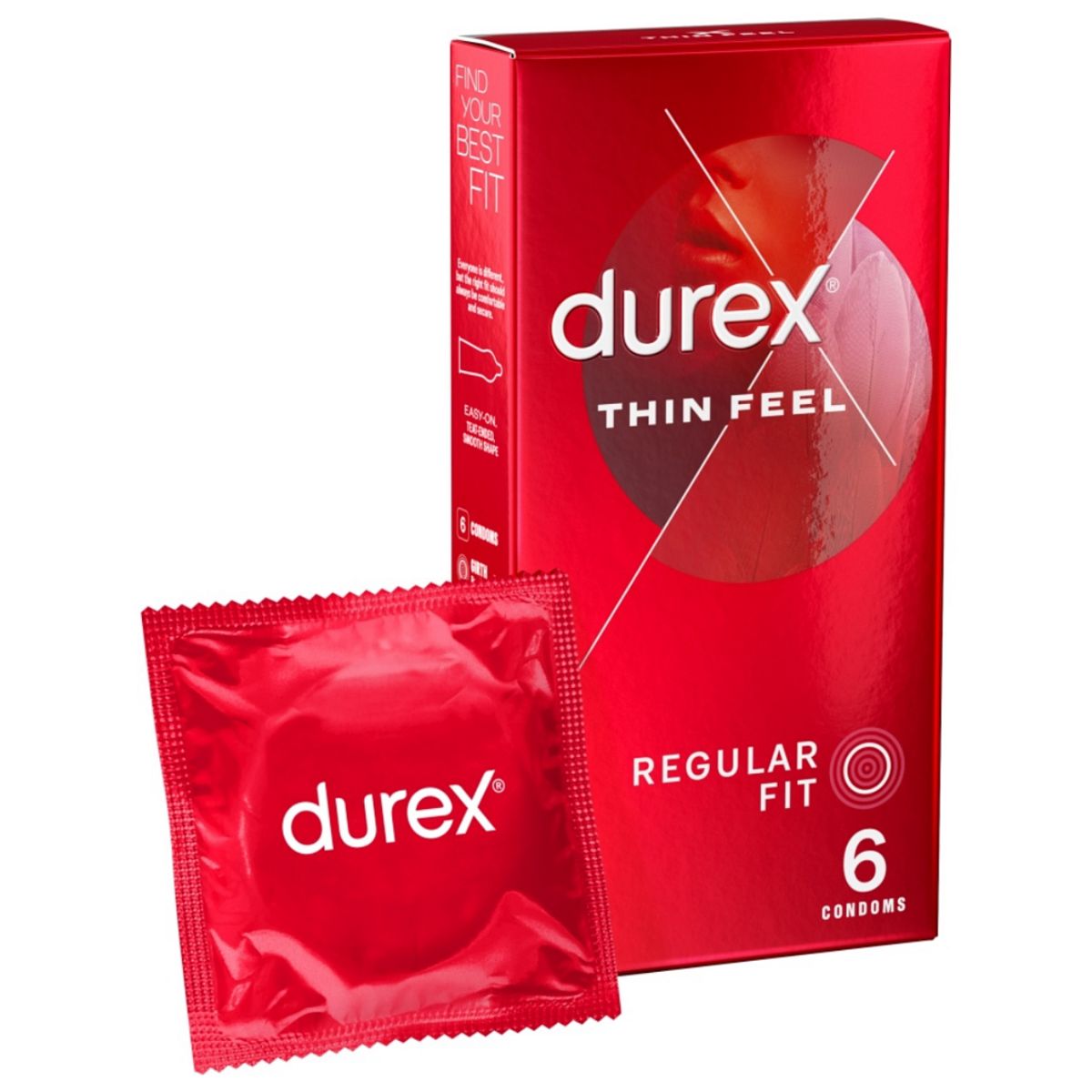 Durex Thin Feel Condoms - 6 Pack