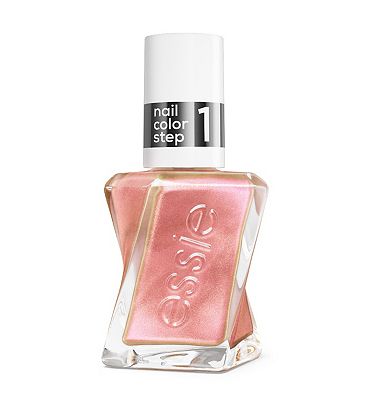 Click to view product details and reviews for Gel By Essie Gel Like Nail Polish Up To 15 Days Of Wear No Uv Light Frost Yourself Metallic Blush Pink Nail Polish 135ml.