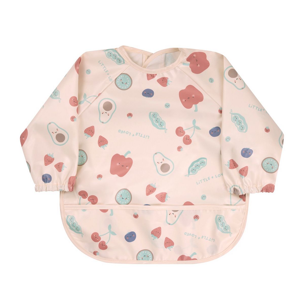   Little + Loved Baby Coverall Bib Basic Multicolor