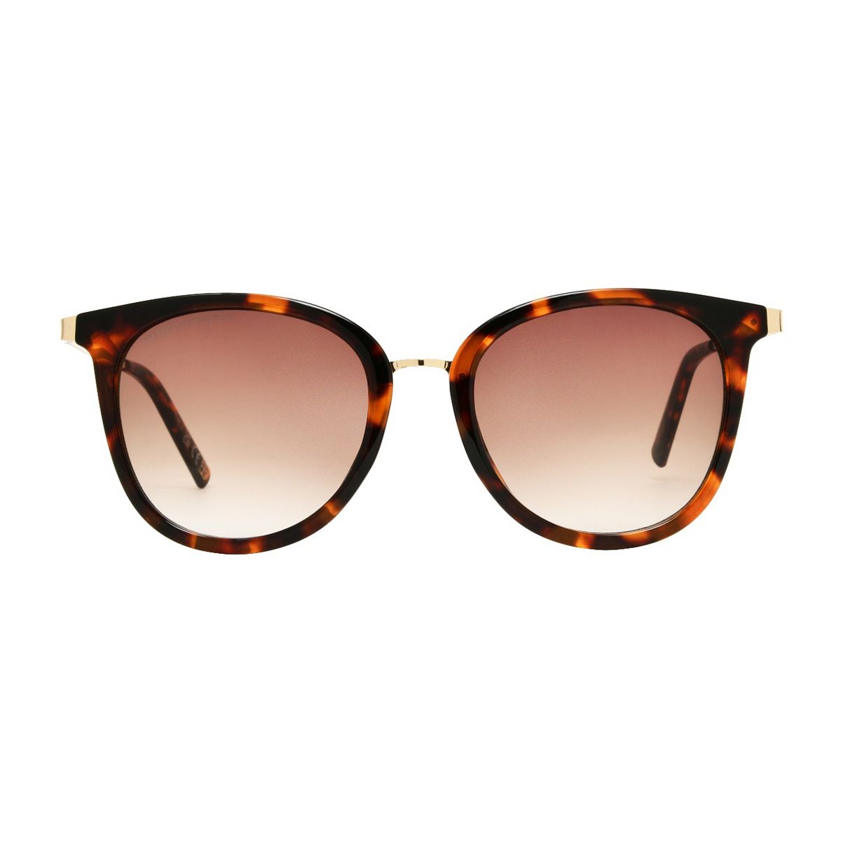 French Connection Ladies Sunglasses Classic Tort 1S Multicolor