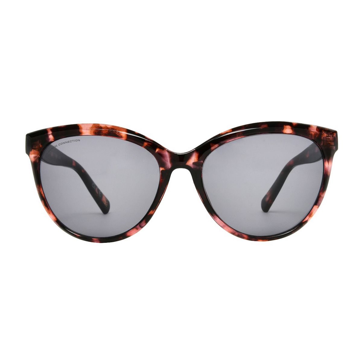 French Connection Ladies Sunglasses, 1 Pair Pink Tort Multicolor